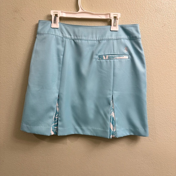 Izod Golf Skort Light Blue Size 2 - Picture 12 of 14